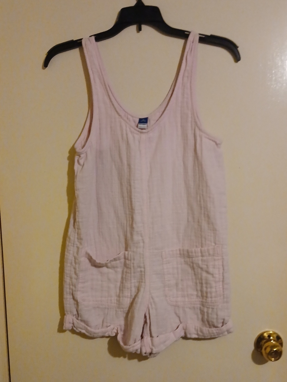 Old Navy Light Pink Cotton Romper One-Piece
